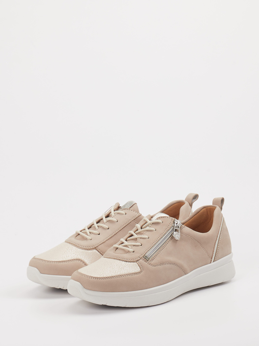 Schnürschuhe für Diabetiker beige 2691359000502