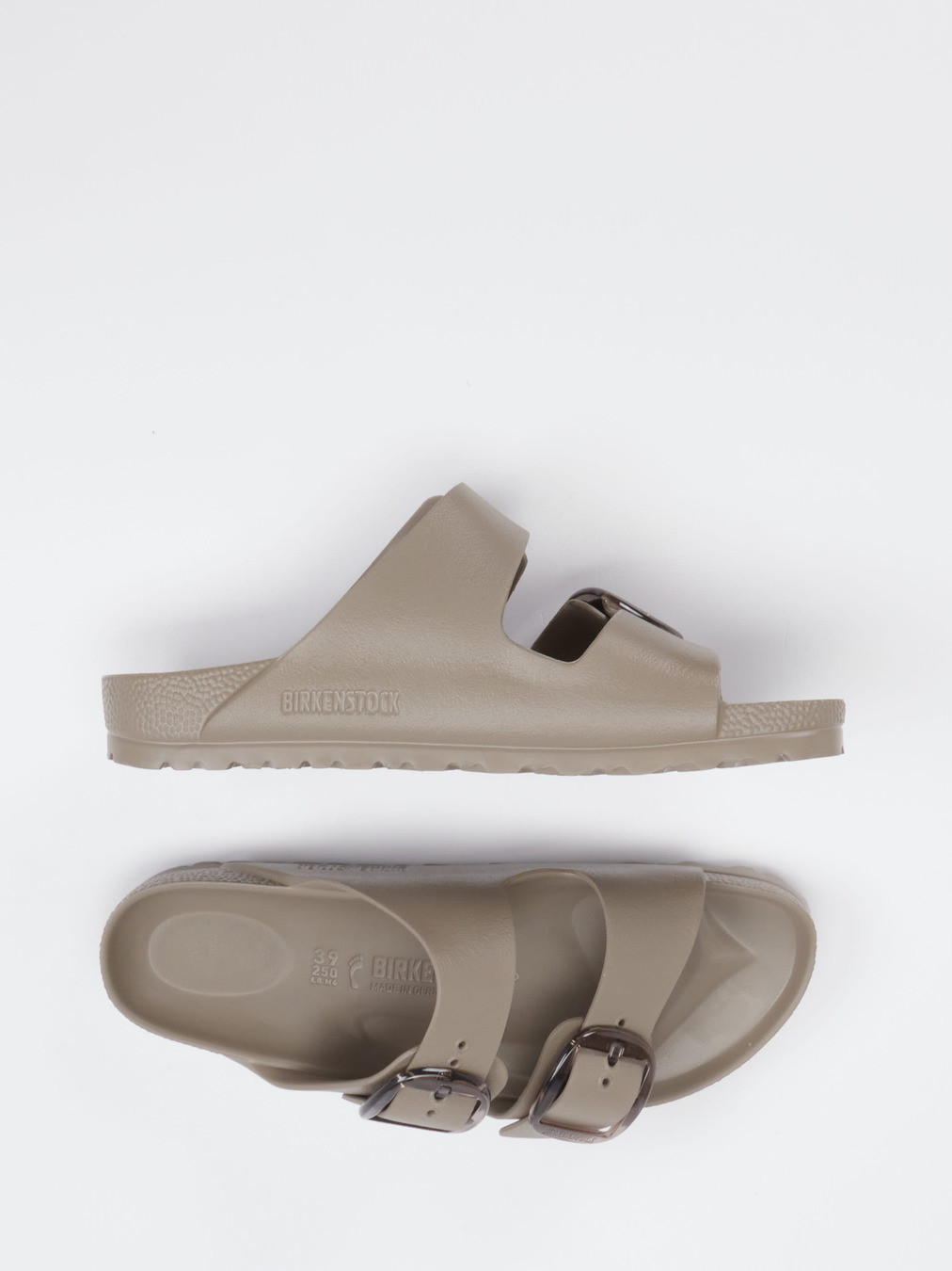 Badepantolette Arizona Big Buckle braun 7121249000304