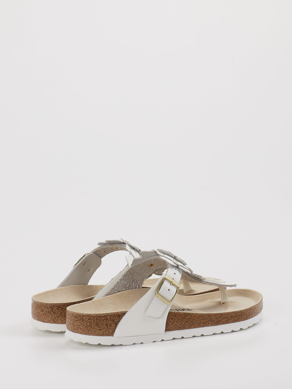 Zehentrenner Gizeh Flowers weiß 2140799001103