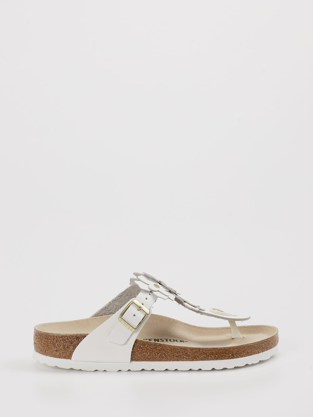 Zehentrenner Gizeh Flowers weiß 2140799001101