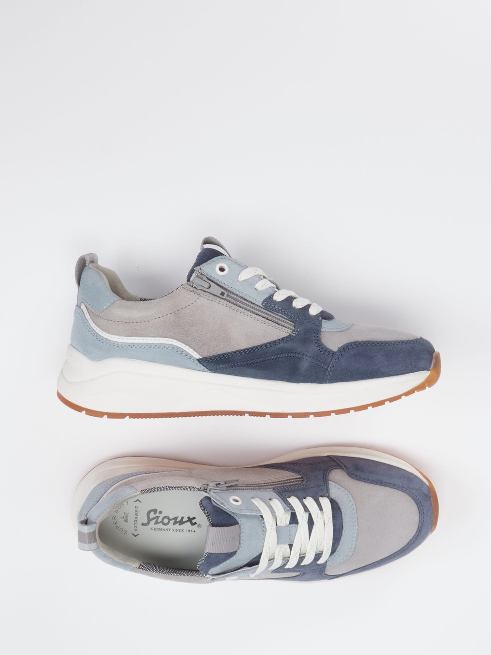 Schnürschuh TASULIO blau 4651149000204