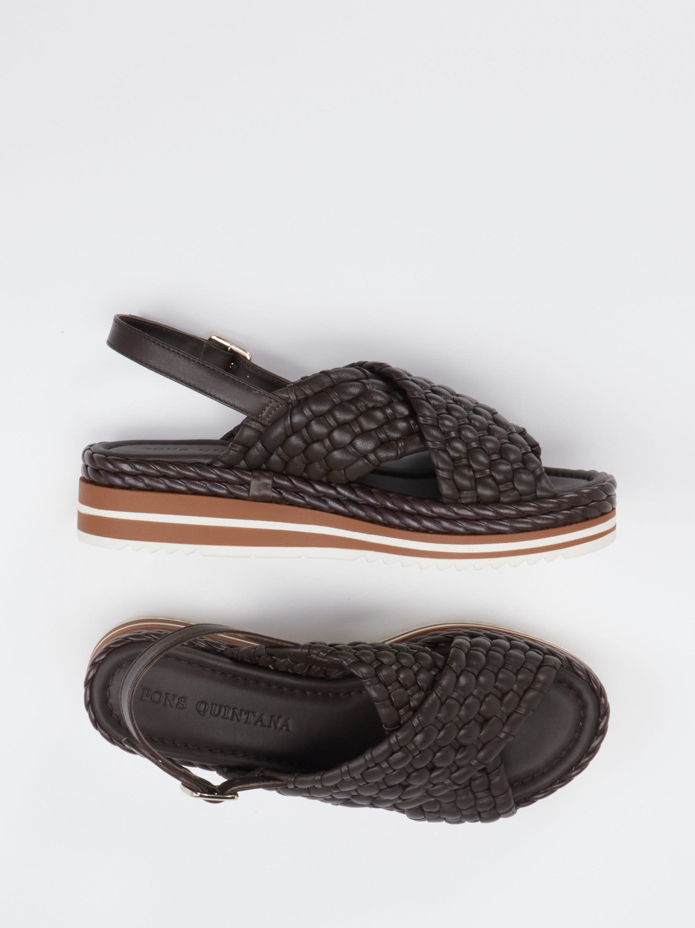 Keilsandalette braun 1253209000304