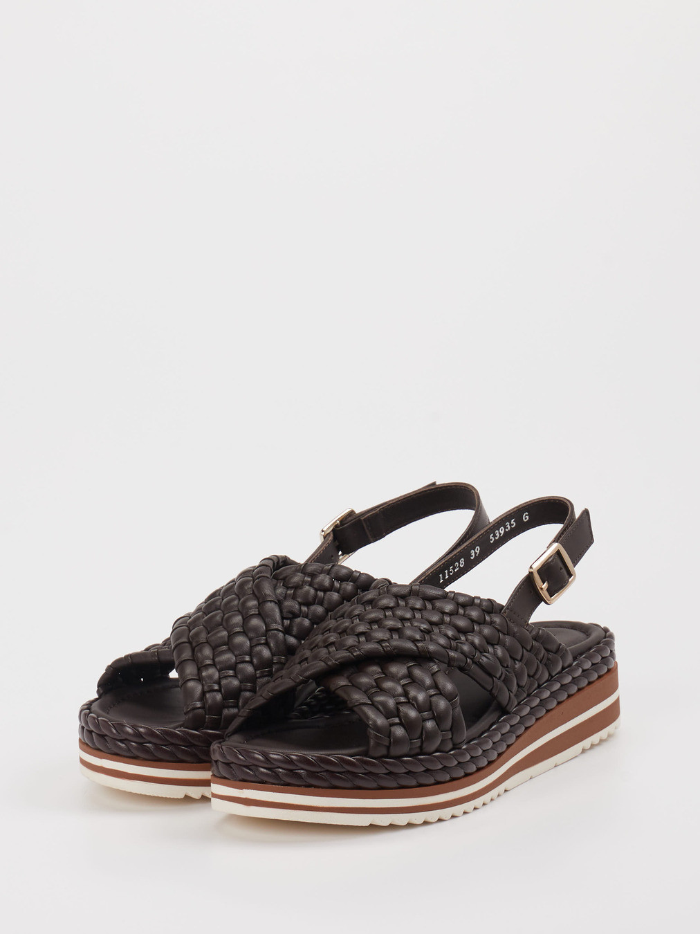 Keilsandalette braun 1253209000302