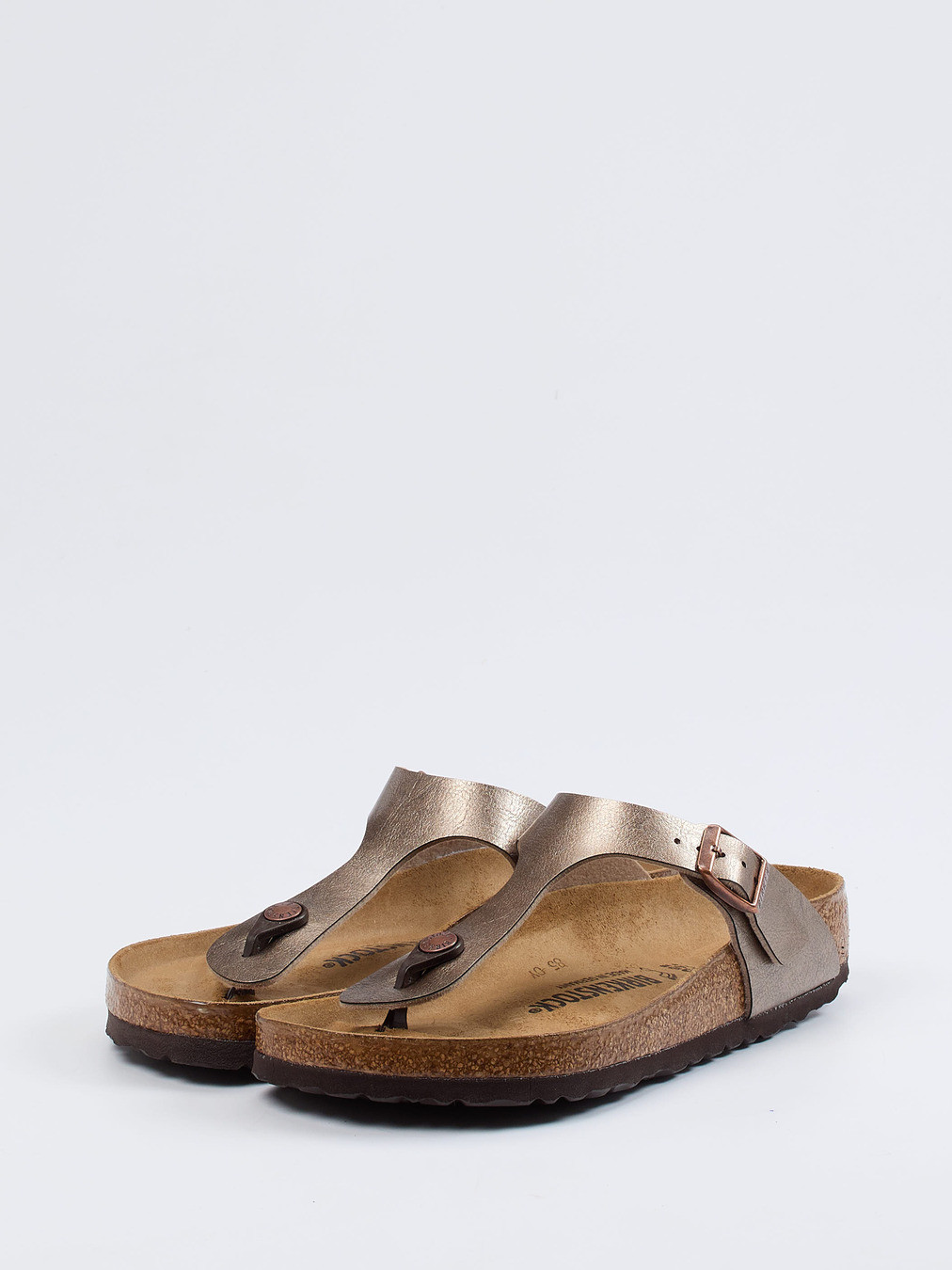 Zehentrenner-Pantolette Gizeh braun 2140249000102