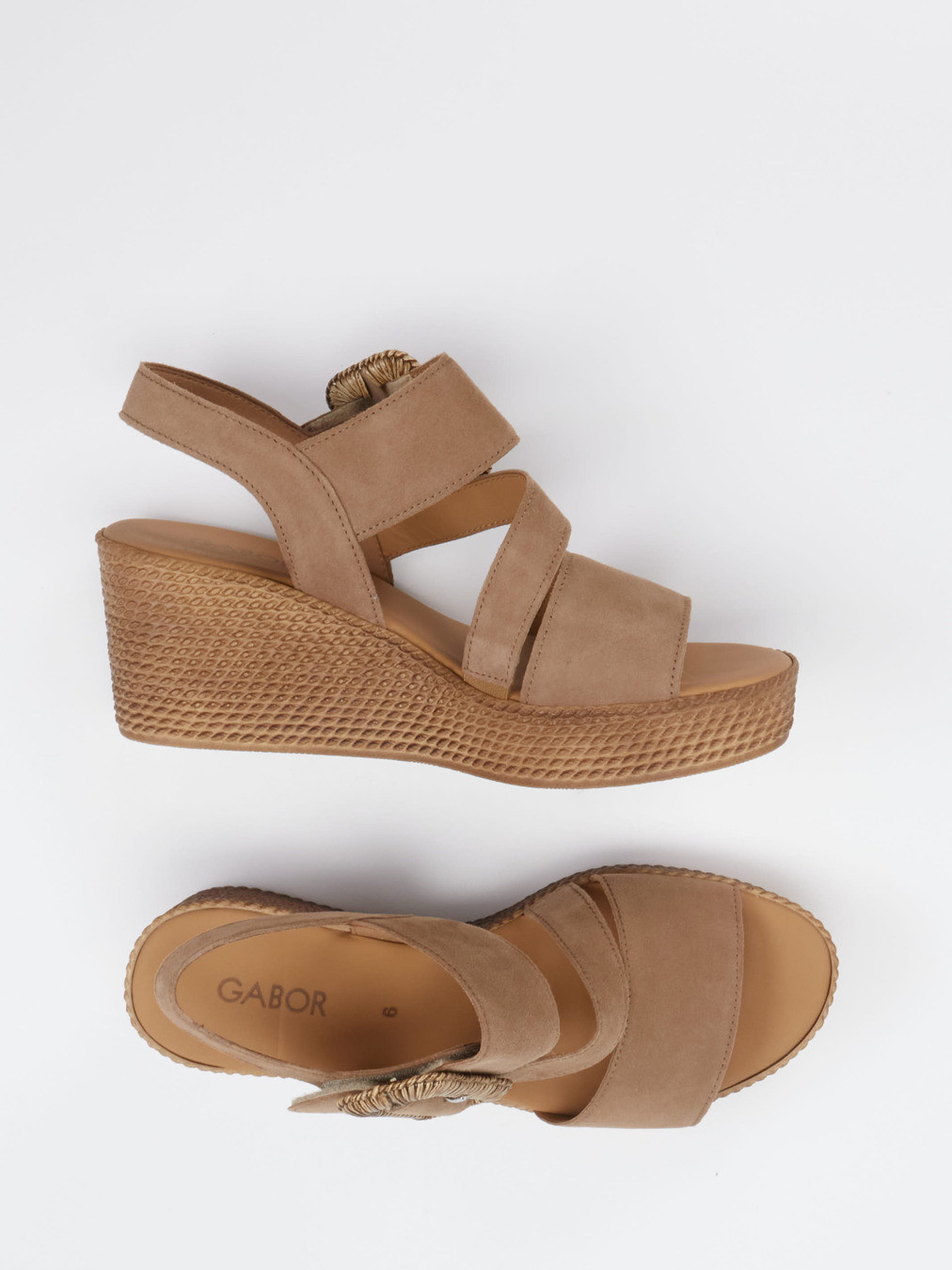 Keilsandalette braun 1239229000204