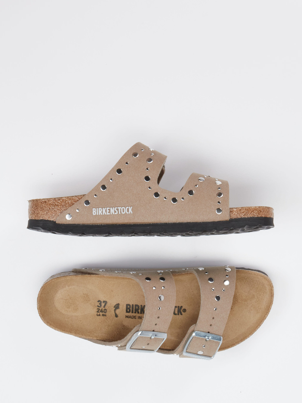 Pantolette Arizona Rivets braun 6110249000104