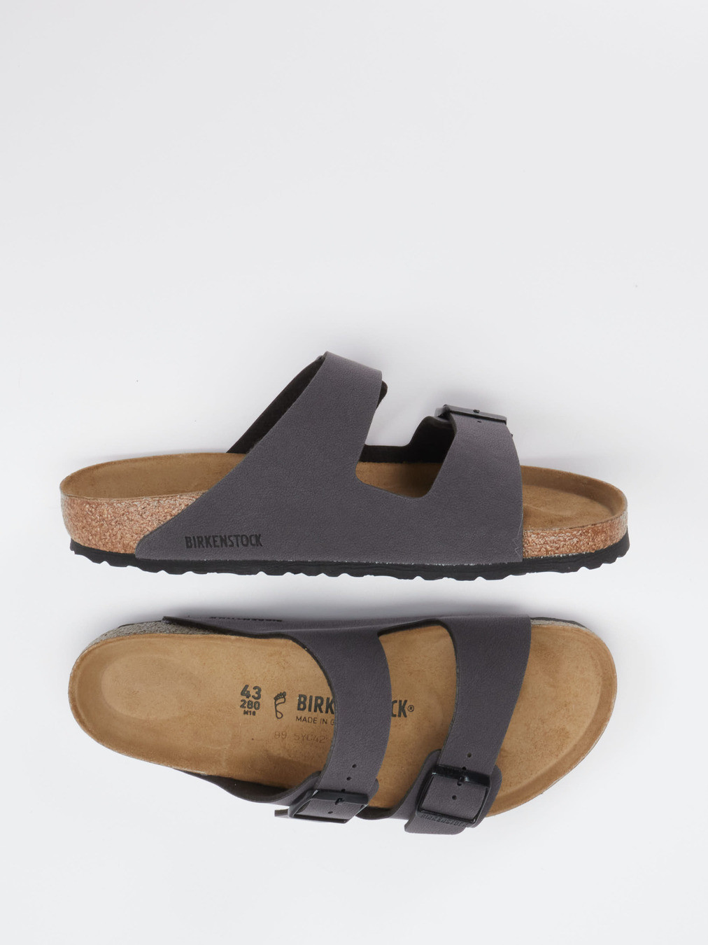 Pantolette Arizona grau 4110409001404