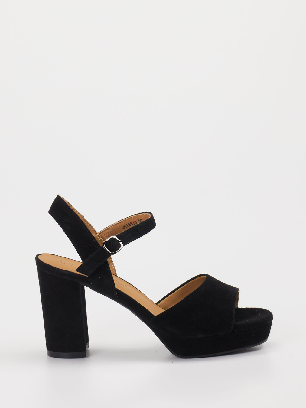 Plateau-Sandalette schwarz 1249009002001