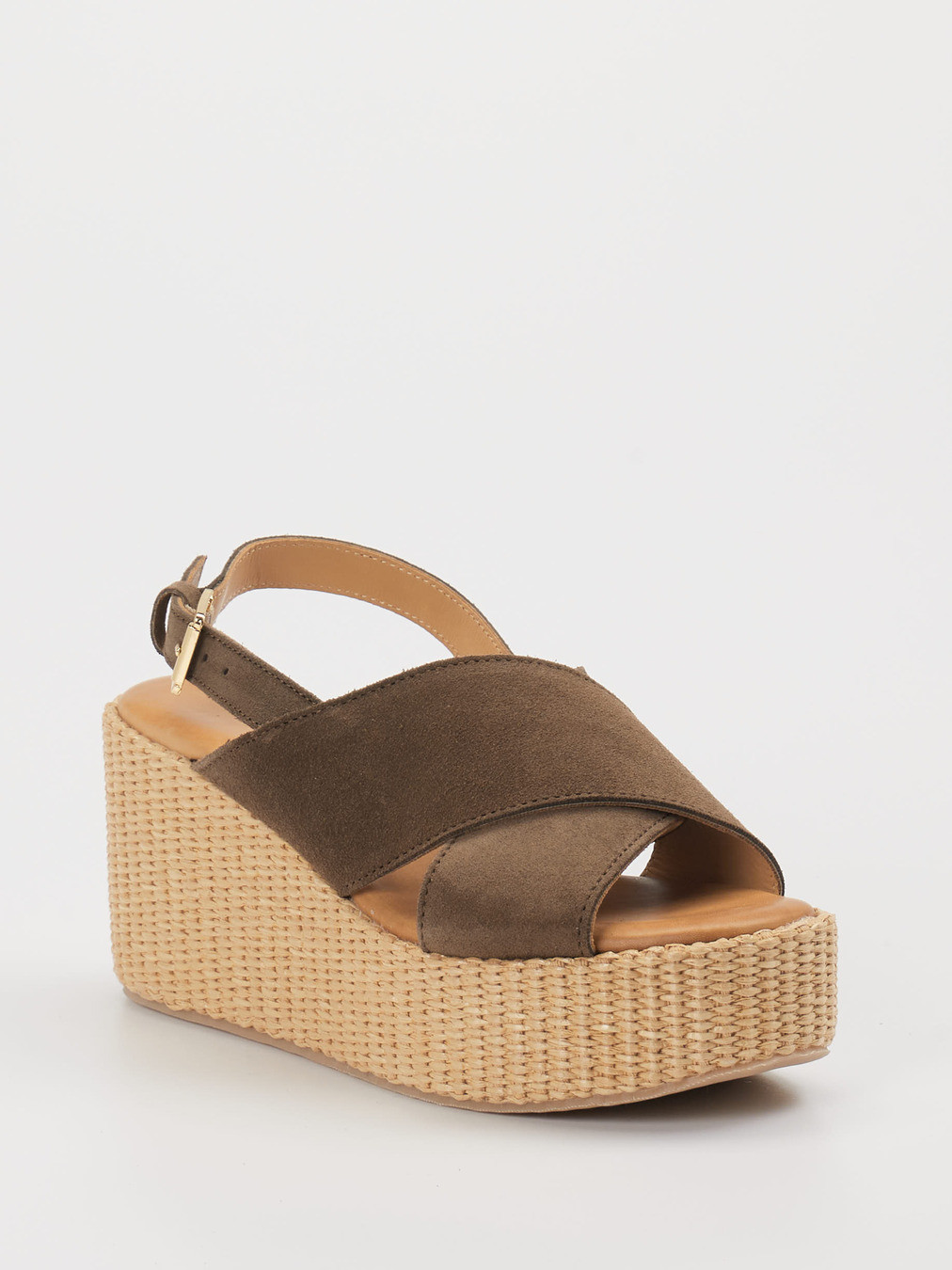 Keilsandalette braun 1259209000606