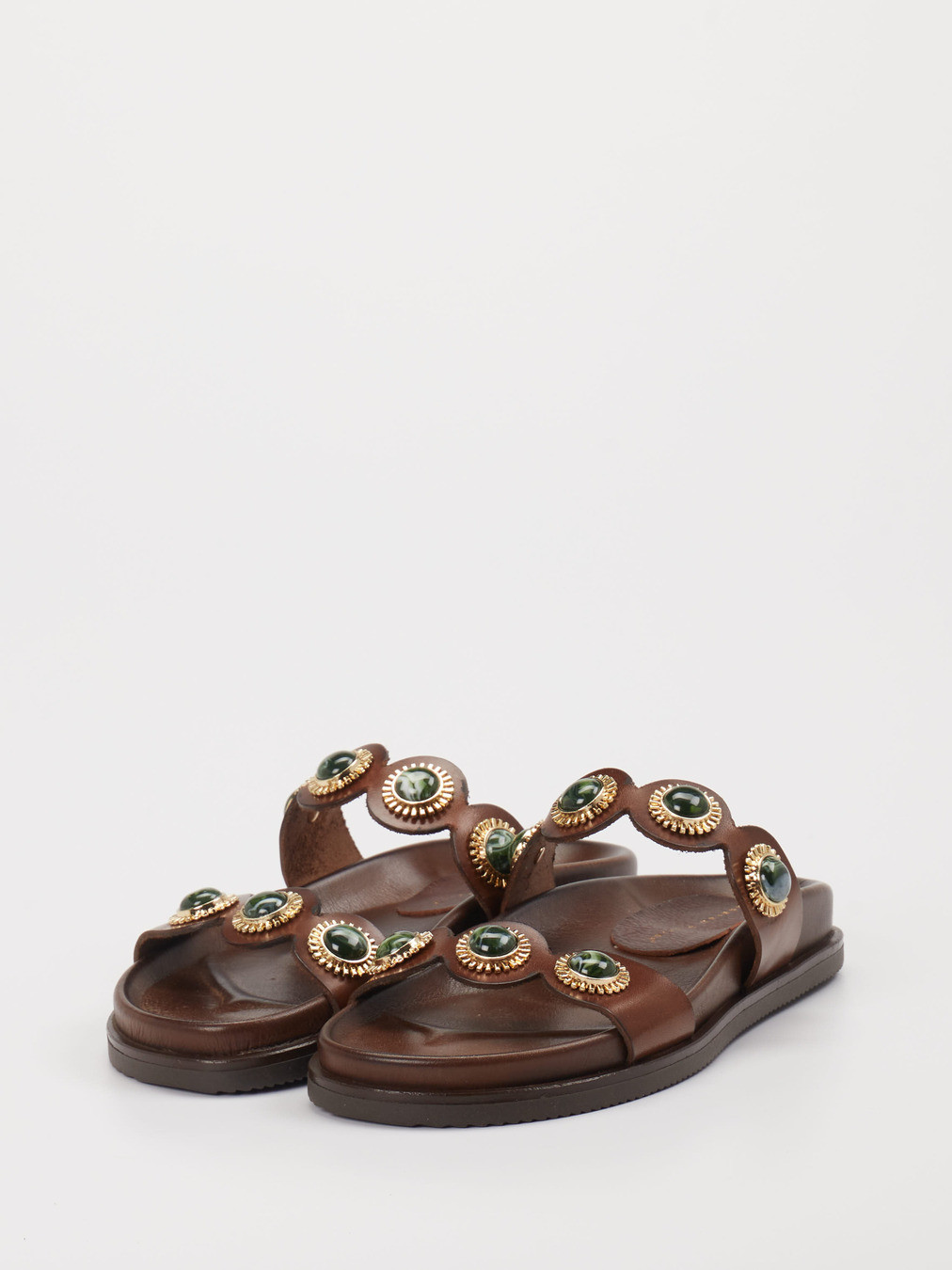 Pantolette braun 1101209000702