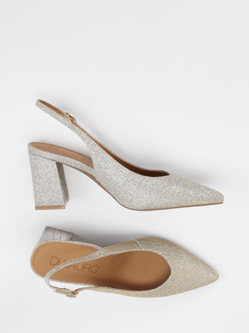 Slingpumps silber 1309449000504