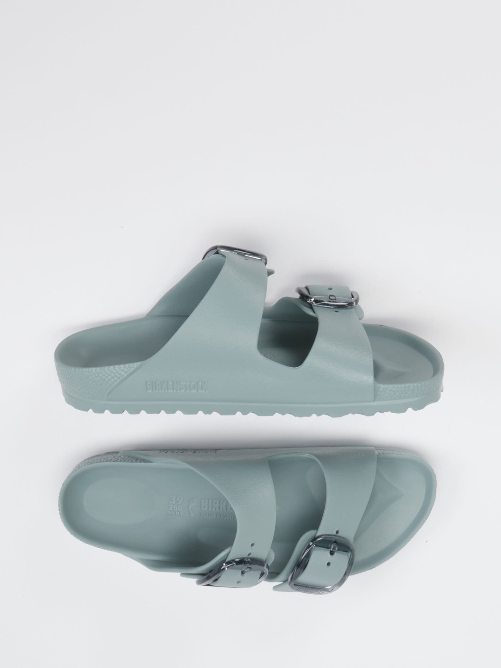 Badepantolette Arizona Big Buckle grün 7121679000204