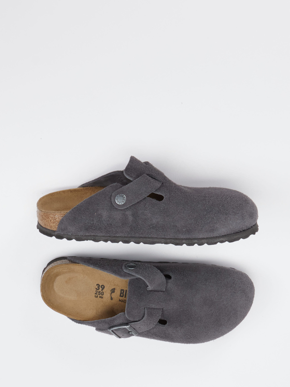 Pantolette Boston grau 2111409000404