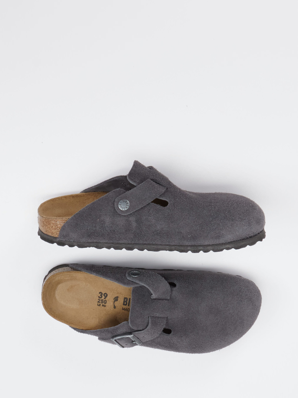 Pantolette Boston grau 2111409000404