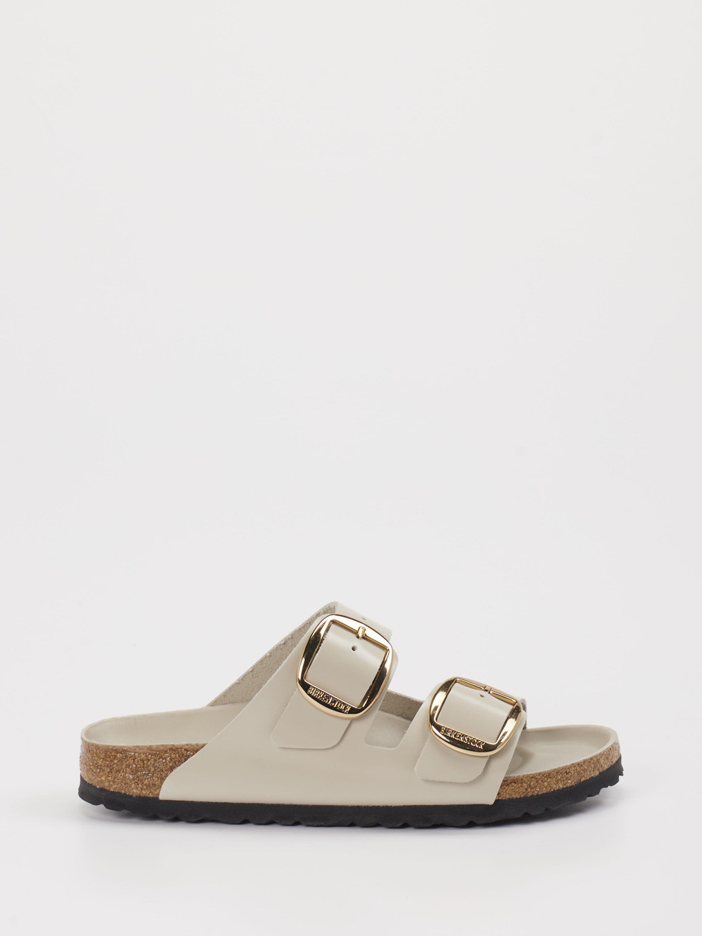 Pantolette Arizona Big Buckle weiß 2110749000101