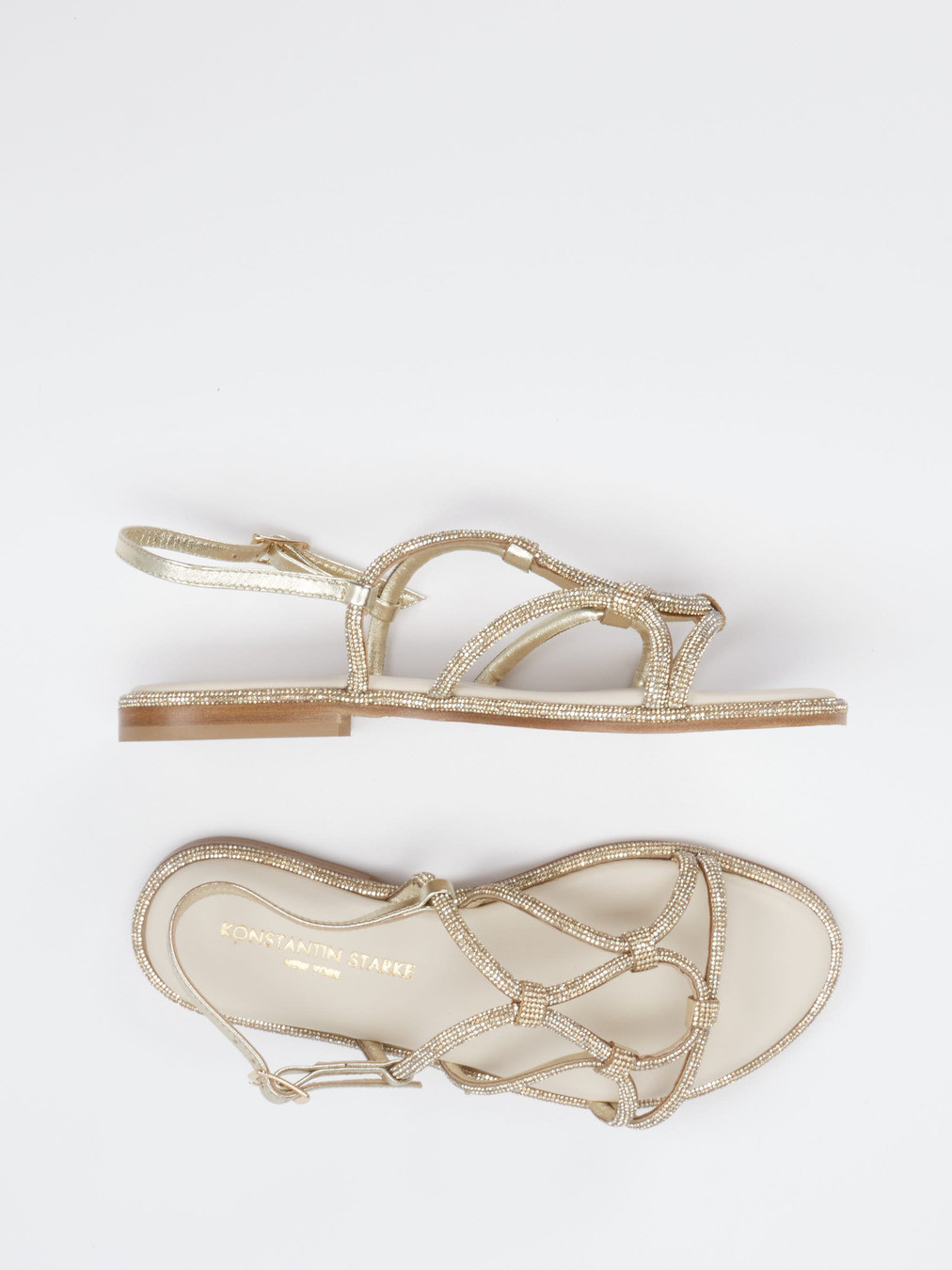 Pantolette gold 1120889001204