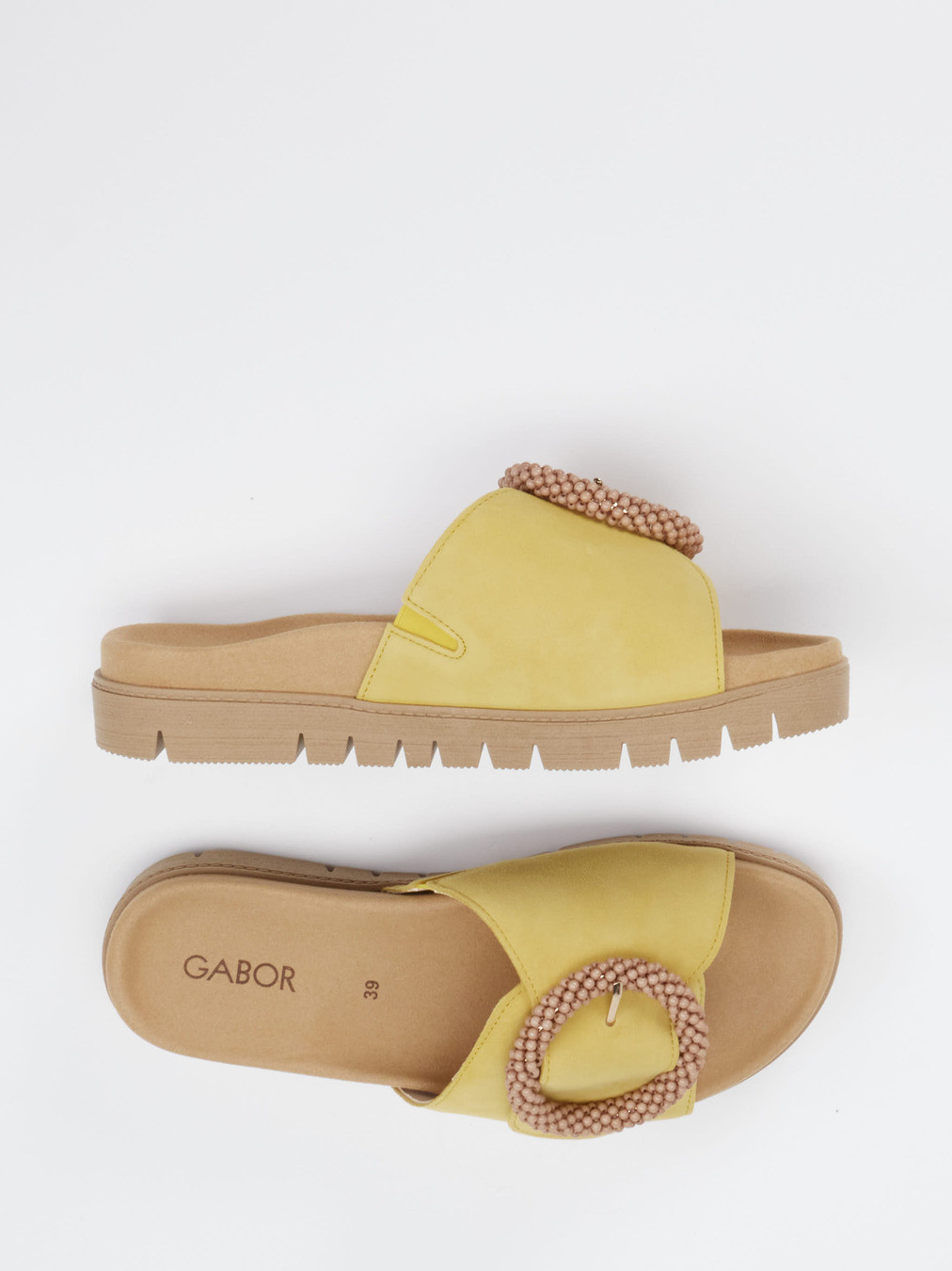 Pantolette gelb 1101859000304