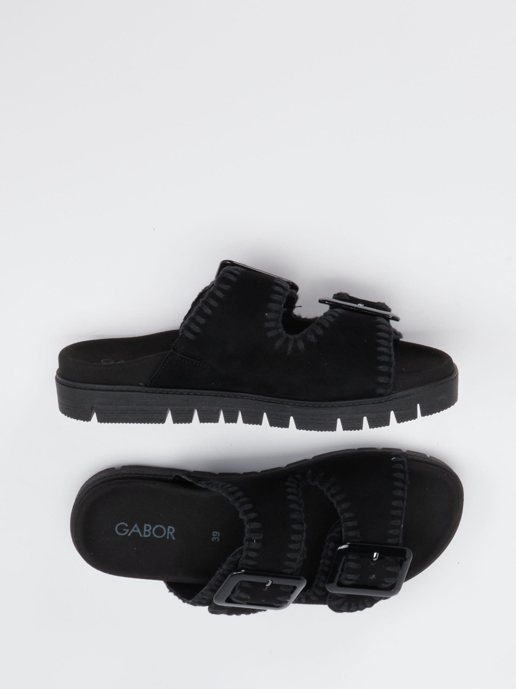 Pantolette schwarz 1103009003304