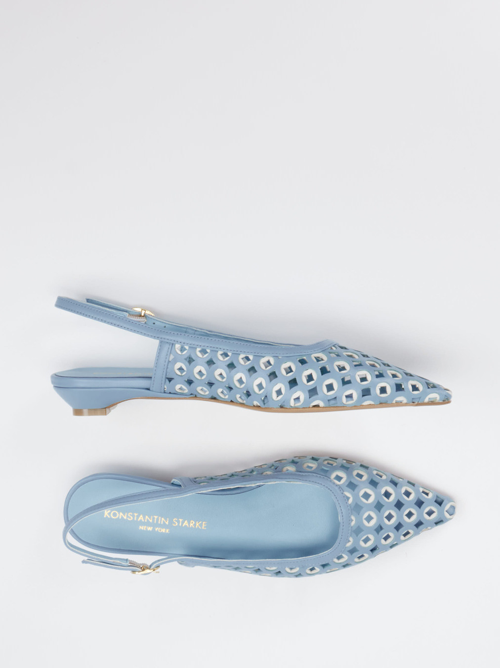 Slingpumps blau 1302157000104