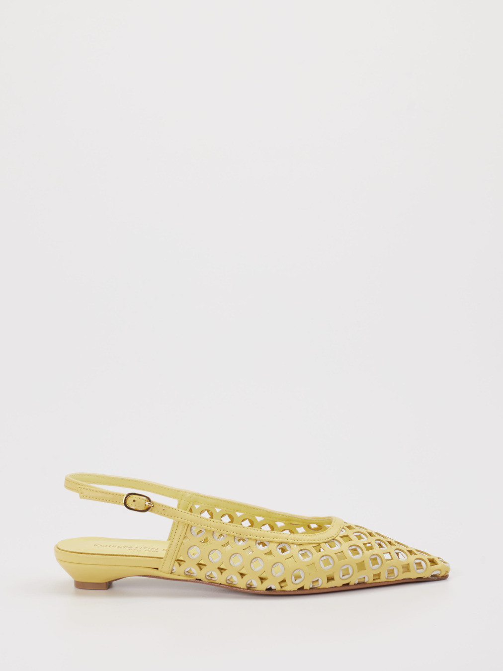 Slingpumps gelb 1302897000101