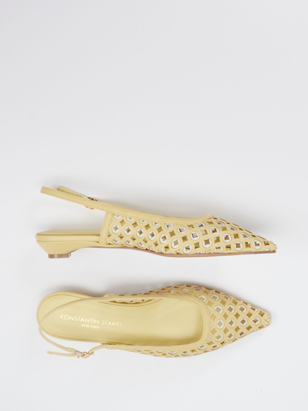 Slingpumps gelb 1302897000104