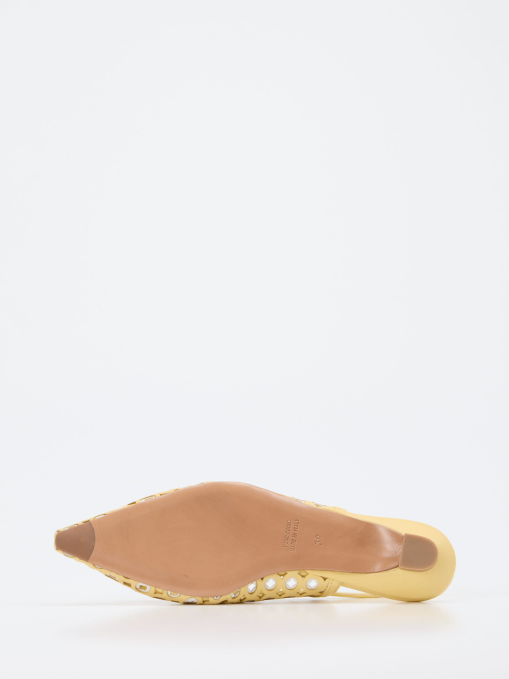 Slingpumps gelb 1302897000105