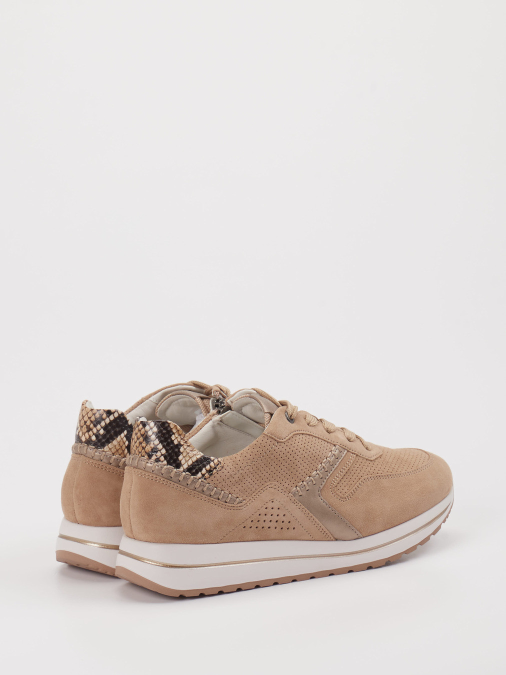 Schnürschuh beige 2651329009303