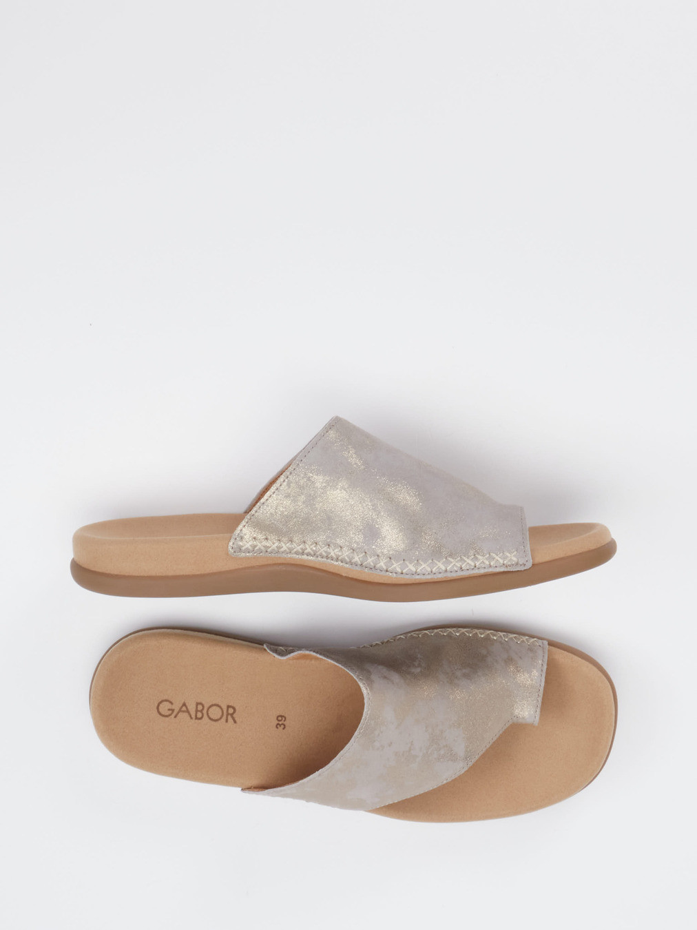 Pantolette grau 1121458000104