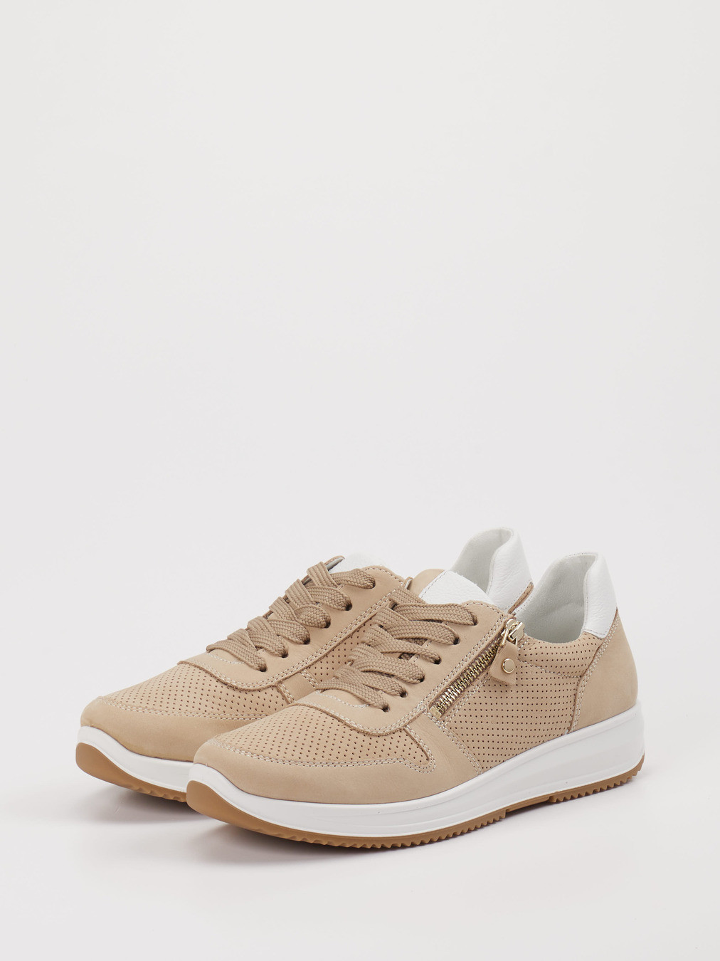 Schnürschuh beige 2651329009502