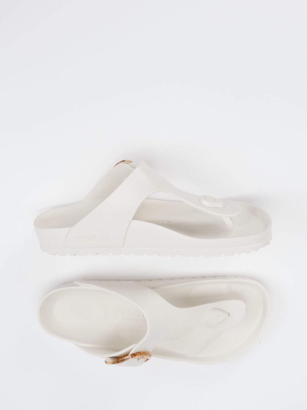 Badepantolette Gizeh Big Buckle beige 7121399000604