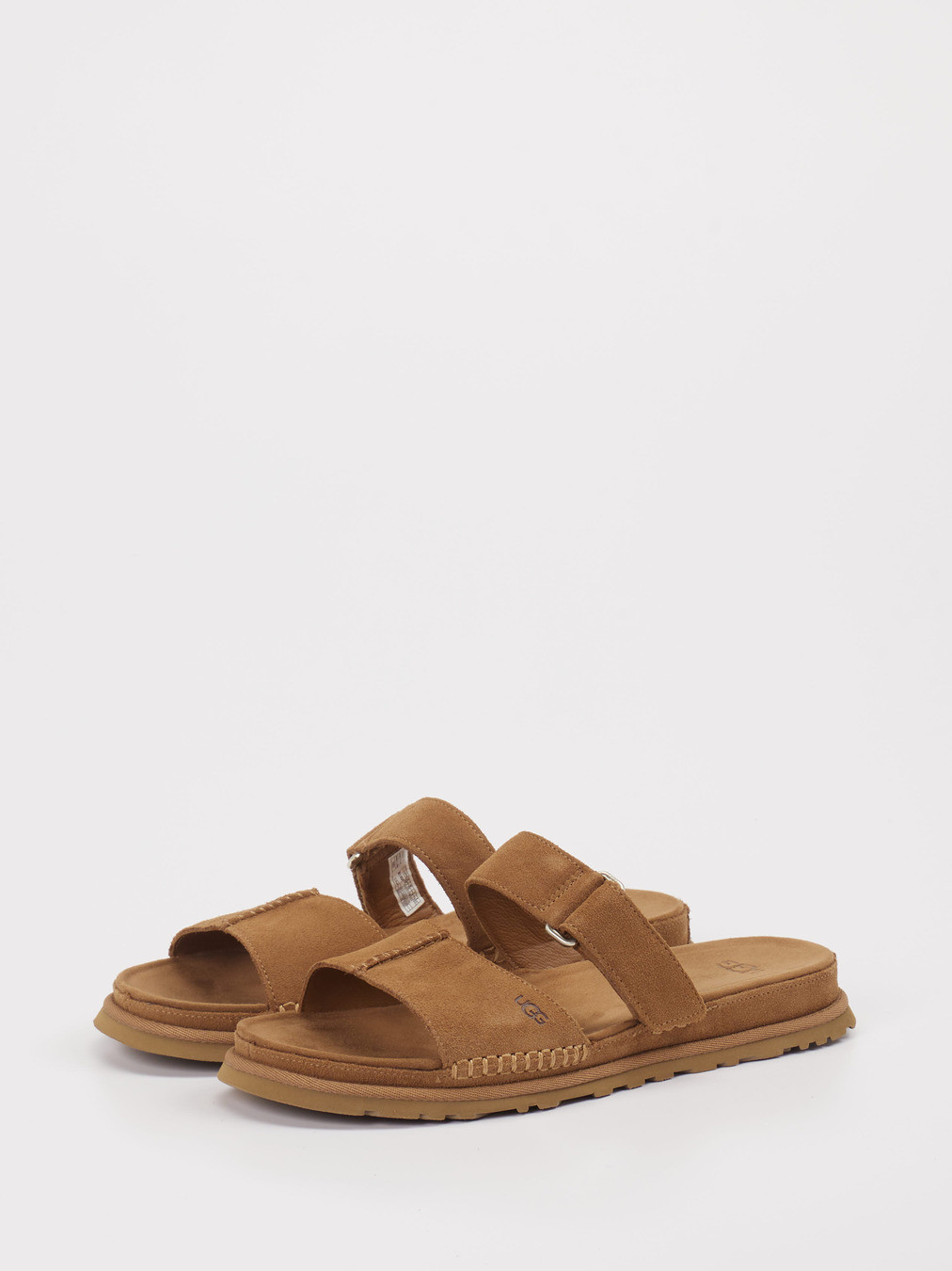 Pantolette GoldenGaze Slide braun 1101289001402