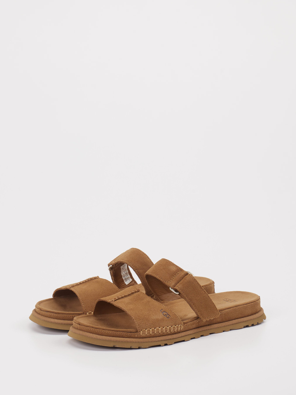 Pantolette GoldenGaze Slide braun 1101289001402