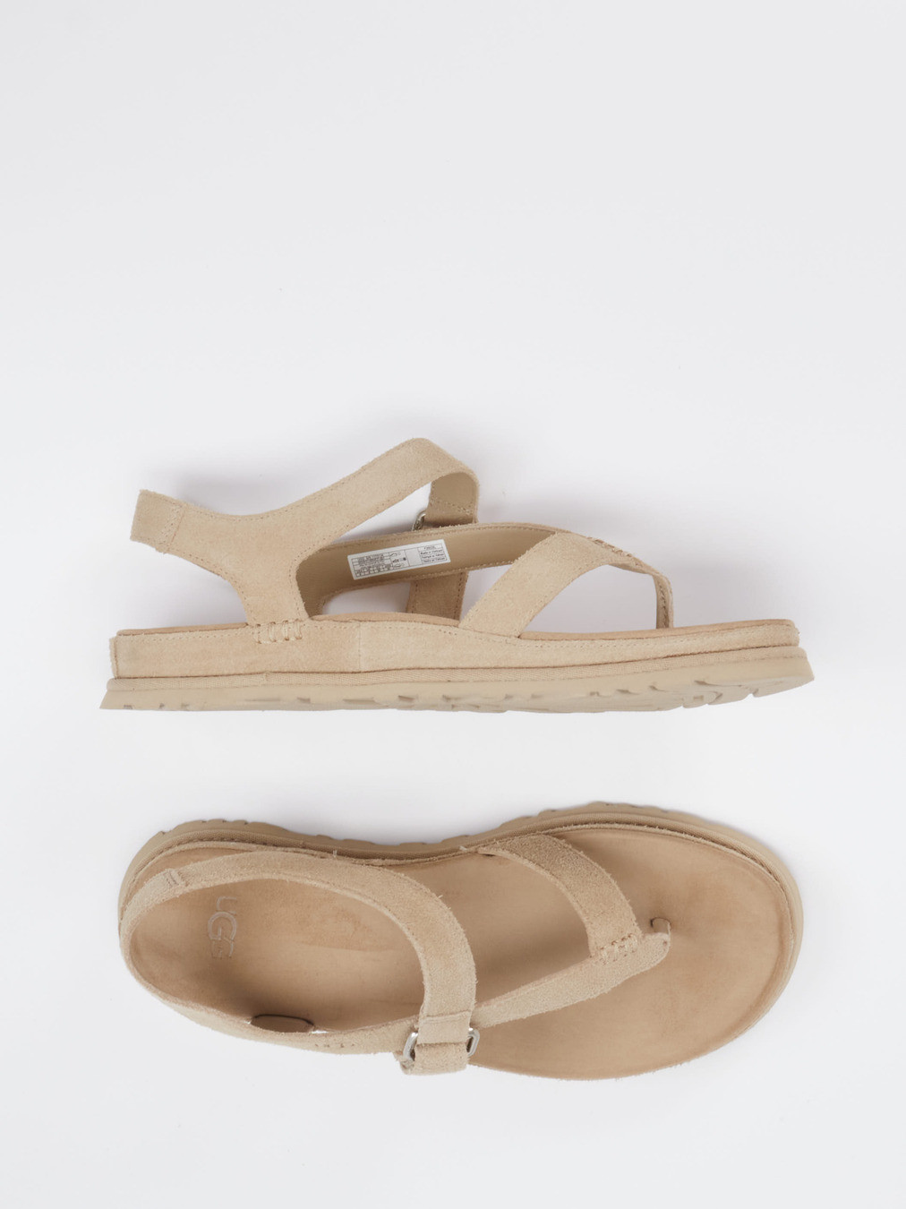 Sandalette GoldenGaze Toe Post beige 1261359000504