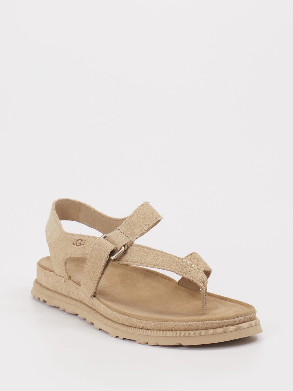 Sandalette GoldenGaze Toe Post beige 1261359000506