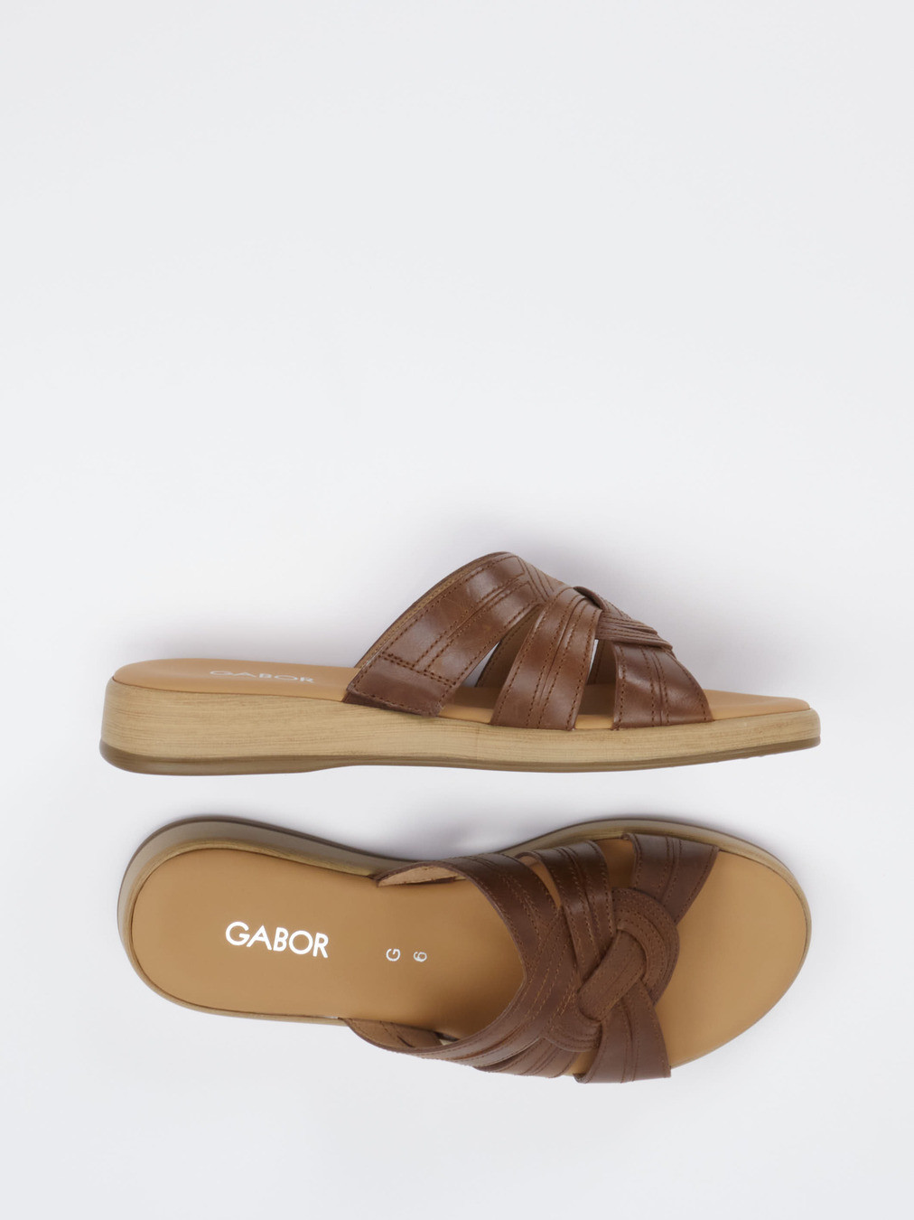 Pantolette braun 2100219000304