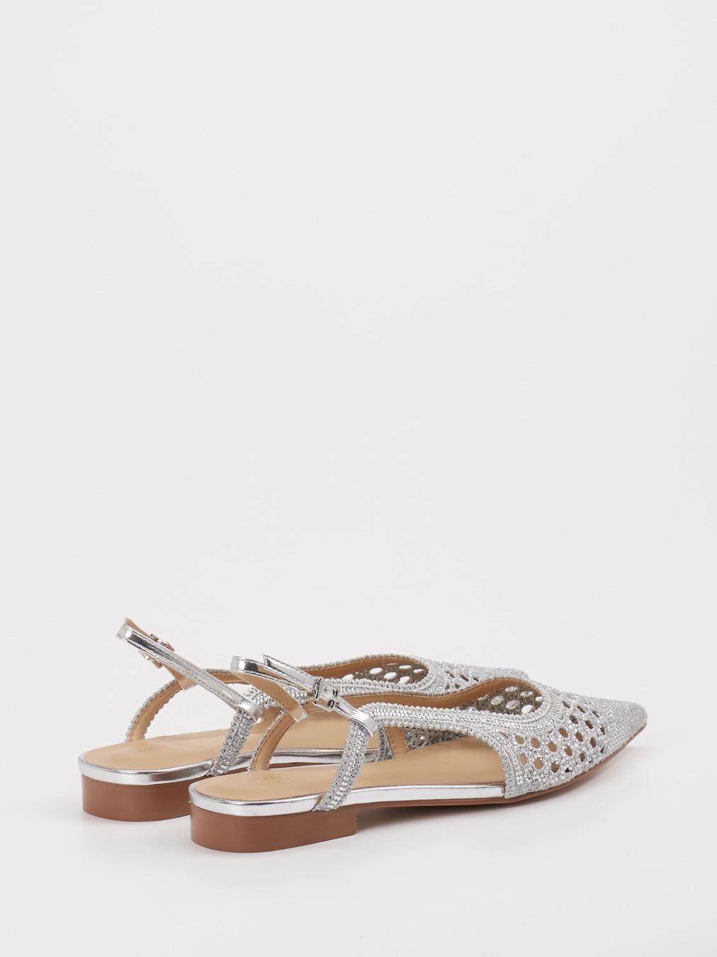 Slingpumps silber 1301449000403