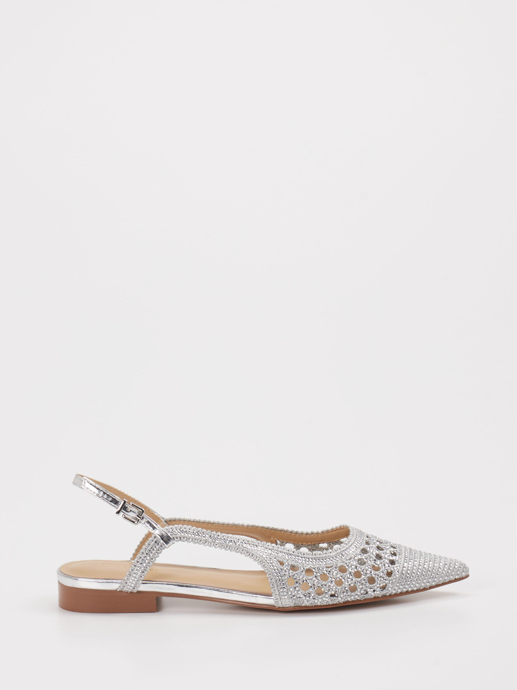 Slingpumps silber 1301449000401