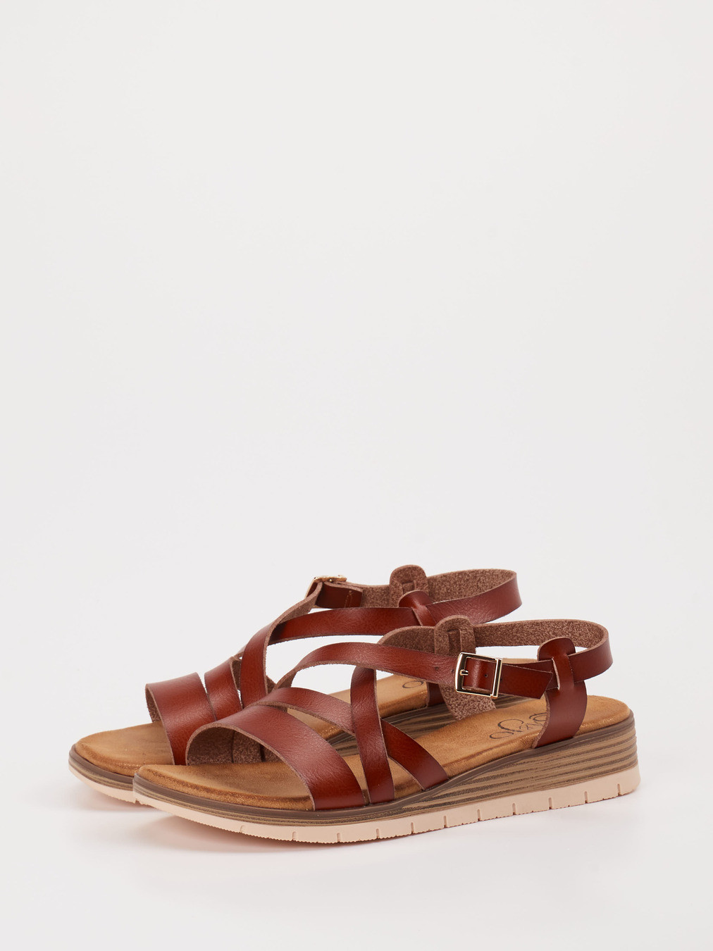 Keilsandalette braun 1235289000502