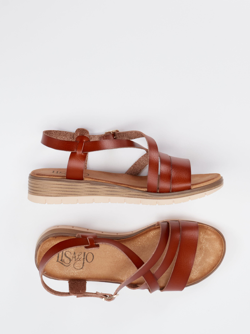 Keilsandalette braun 1235289000504