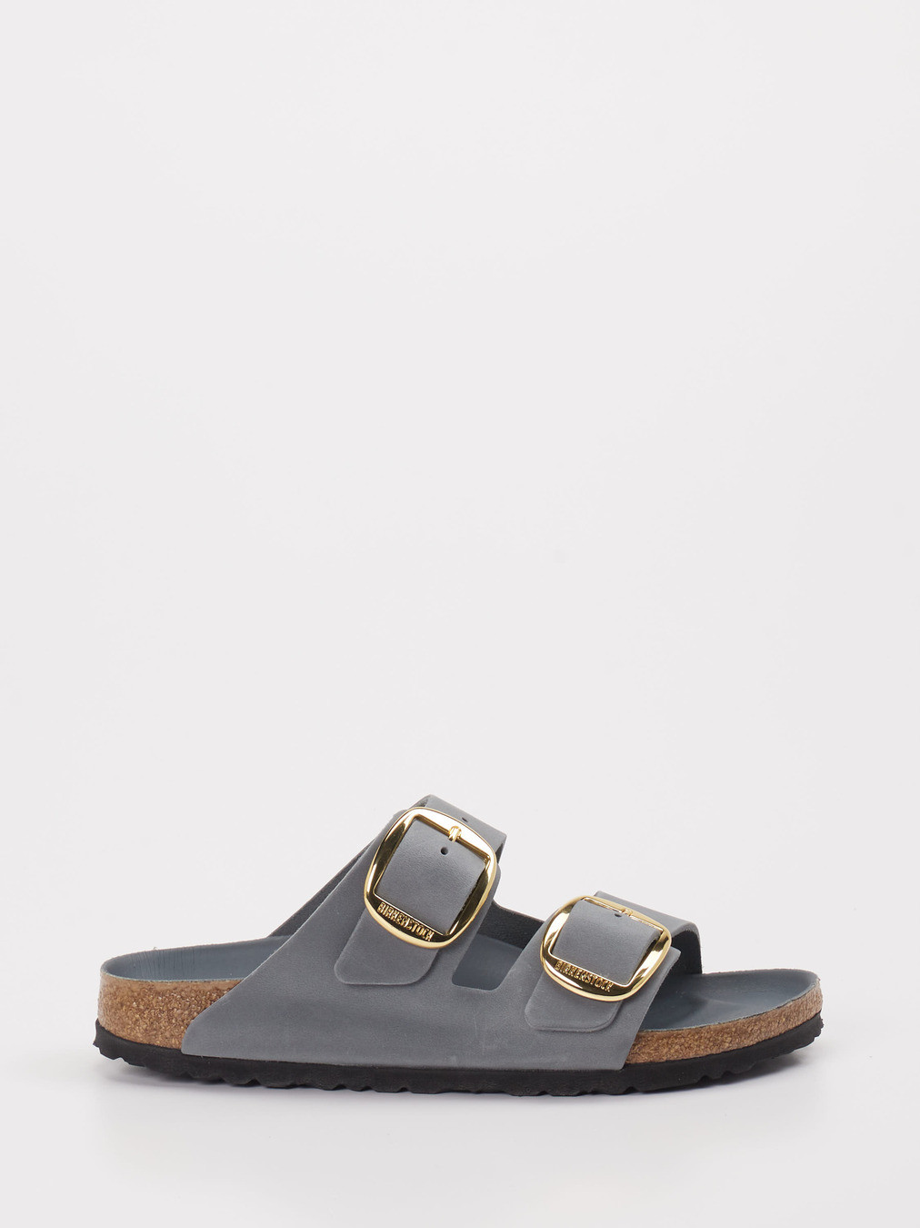 Pantolette Arizona Big Buckle grau 2110459000601