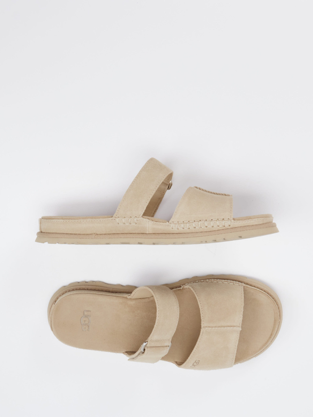 Pantolette GoldenGaze Slide beige 1101359000504