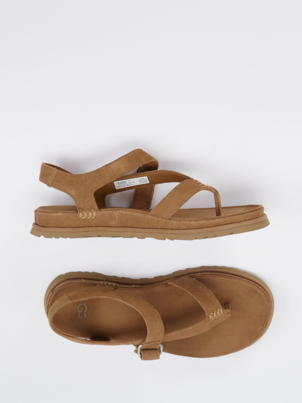 Sandalette GoldenGaze Toe Post braun 1261289001704