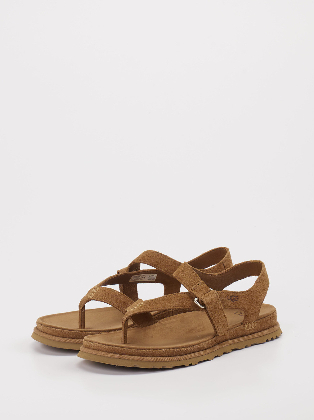 Sandalette GoldenGaze Toe Post braun 1261289001702
