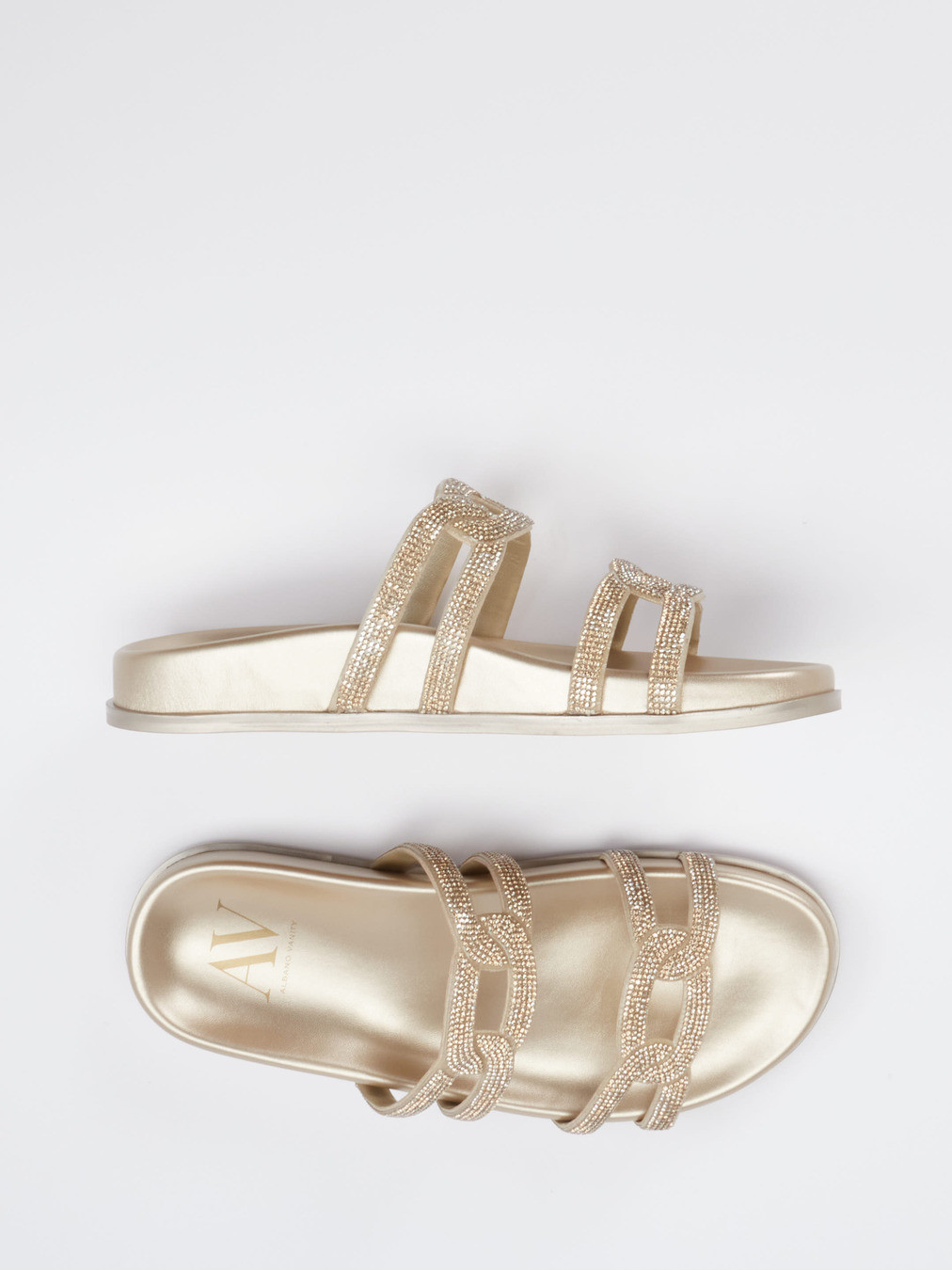 Pantolette gold 1101889002004