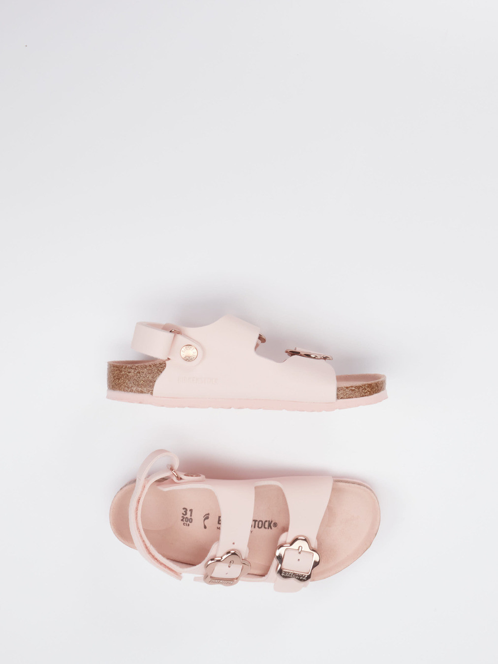 Sandalette Milano Flowerbuckle rosa 6201599009904