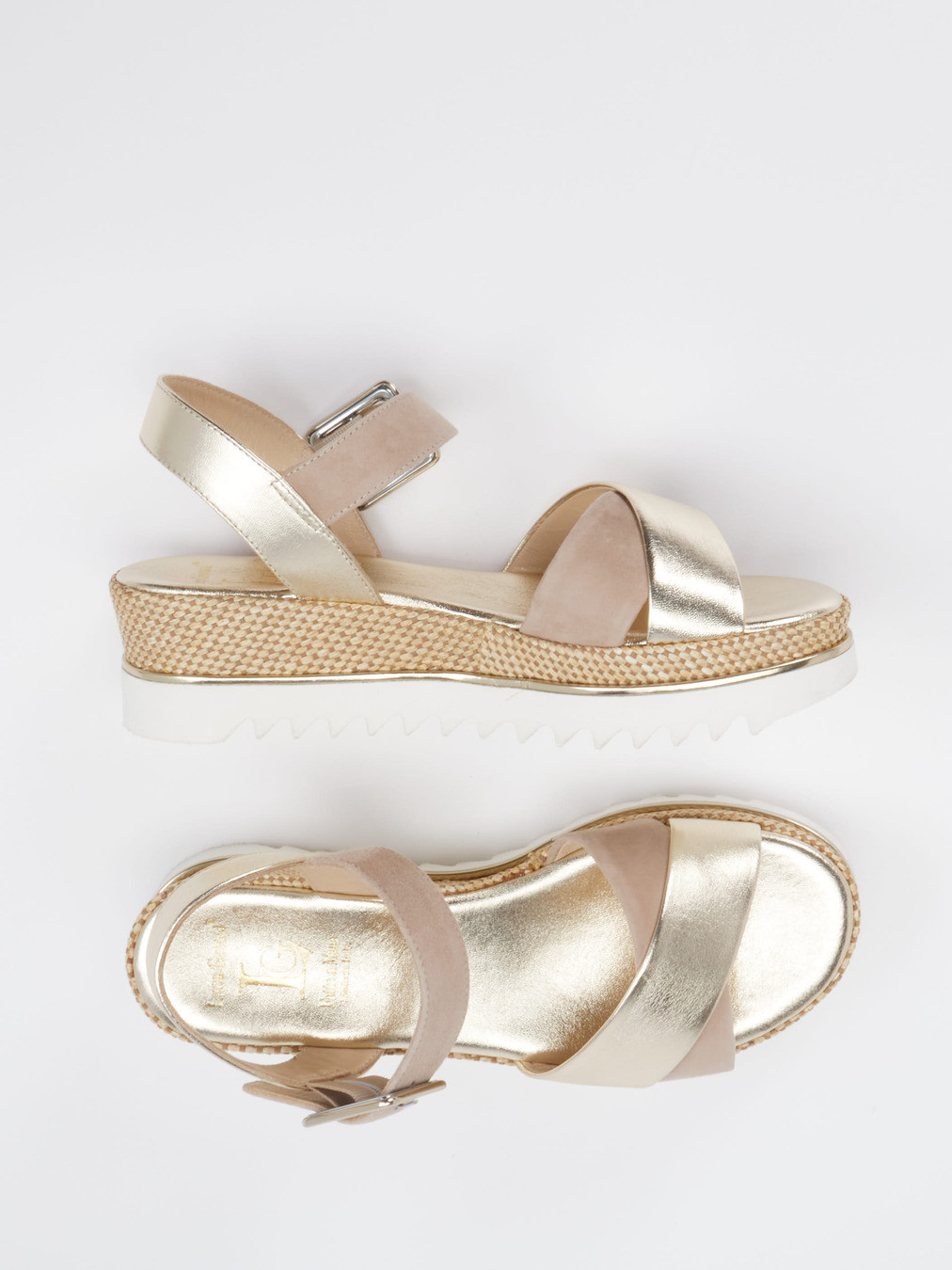 Keilsandalette beige 1253328000104