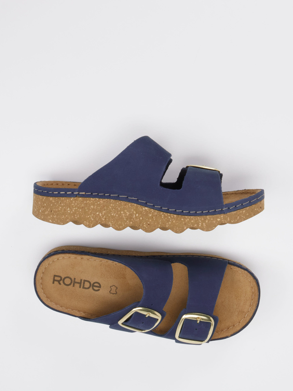 Pantolette Foggia blau 7103159001904