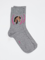 Horse Kinder Socken grau 9691499002206