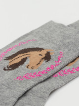 Horse Kinder Socken grau 9691499002201