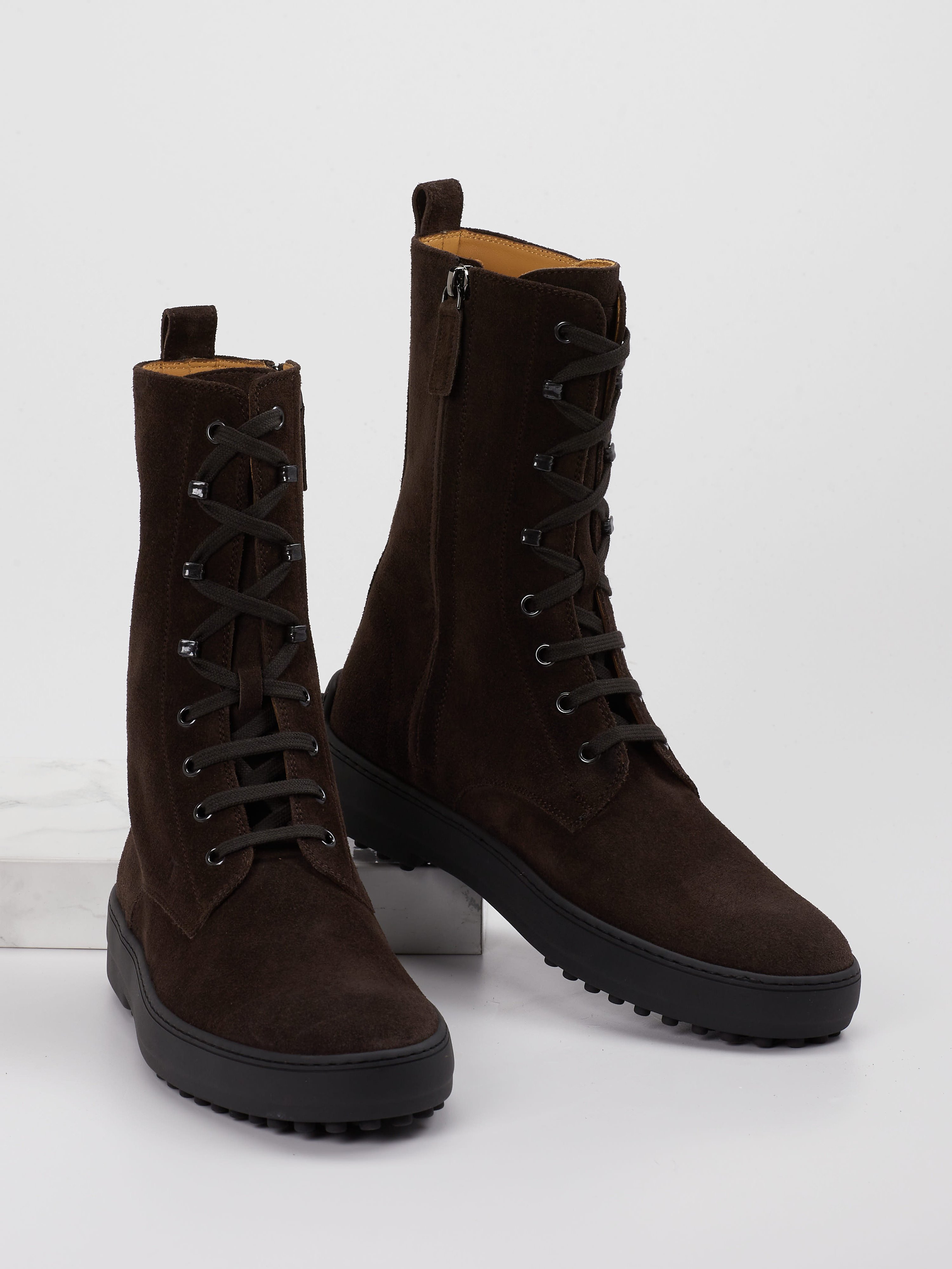 Schnürstiefelette braun 1723209002704